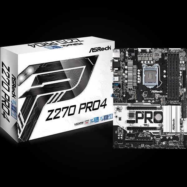 Asrock Z270 Pro4, ATX motherboard - Multitronic